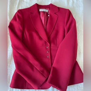 Ruby Red Pants Suit | Sz 4